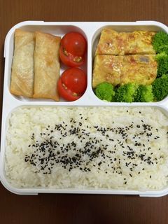 春巻卵焼フードマン800弁当-レシピのメイン写真