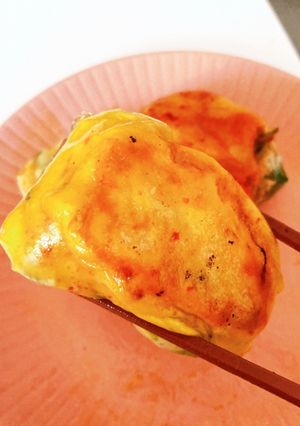 ライスペーパーでキムチェダー餃子-レシピのメイン写真