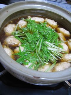 水菜と鶏つくねのシャキふわ鍋-レシピのメイン写真