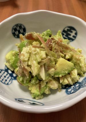 みょうが1パック使いきり！アボカドサラダ-レシピのメイン写真