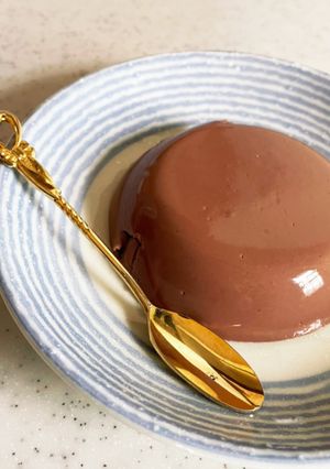 チョコ不使用プリン　タンパク28g-レシピのメイン写真