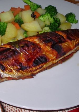 イギリス料理・鯖の悪魔風グリル-レシピのメイン写真
