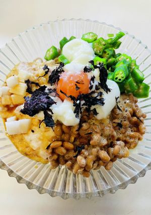 罪悪感ゼロ！ぬるぬるネバネバお蕎麦-レシピのメイン写真