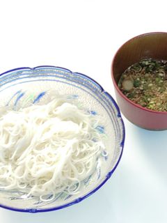 小ぶり冷やしソーメン-レシピのメイン写真