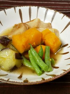 【美人レシピ】車麩と夏野菜のオランダ煮-レシピのメイン写真