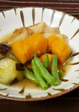 【美人レシピ】車麩と夏野菜のオランダ煮-レシピのメイン写真