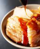 肉を茹でて絡めるだけ！「十勝帯広豚丼」