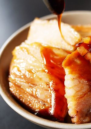 肉を茹でて絡めるだけ！「十勝帯広豚丼」-レシピのメイン写真
