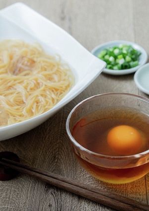 たまごつゆ 豆そうめん-レシピのメイン写真