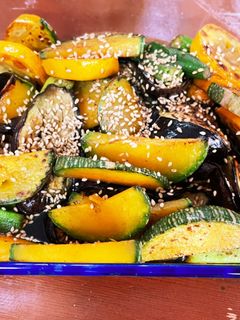 麺つゆで野菜の焼き浸し-レシピのメイン写真