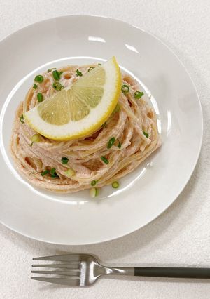 レモン爽やか！明太クリームチーズパスタ♡-レシピのメイン写真