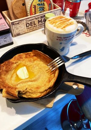 きなこ入りダッチベイビー-レシピのメイン写真