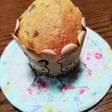 ふんわりにんじんカップケーキ