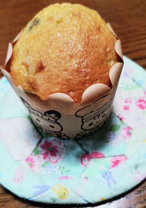ふんわりにんじんカップケーキ-レシピのメイン写真