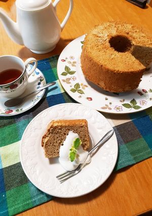ふわふわ、紅茶のシフォン-レシピのメイン写真
