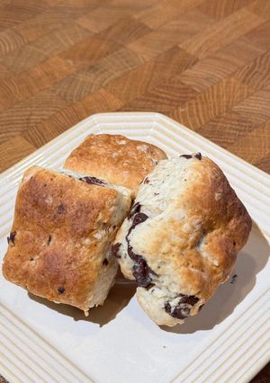 ボールひとつで超簡単チョコスコーン！-レシピのメイン写真