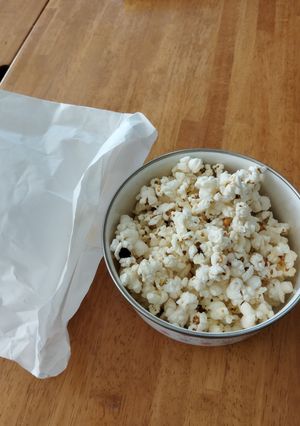 ポップコーン　油無し-レシピのメイン写真