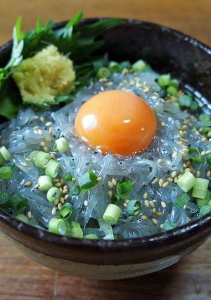 生しらす丼-レシピのメイン写真