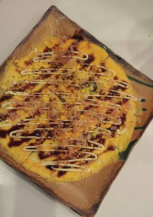 材料卵だけ★うちのお焼き-レシピのメイン写真