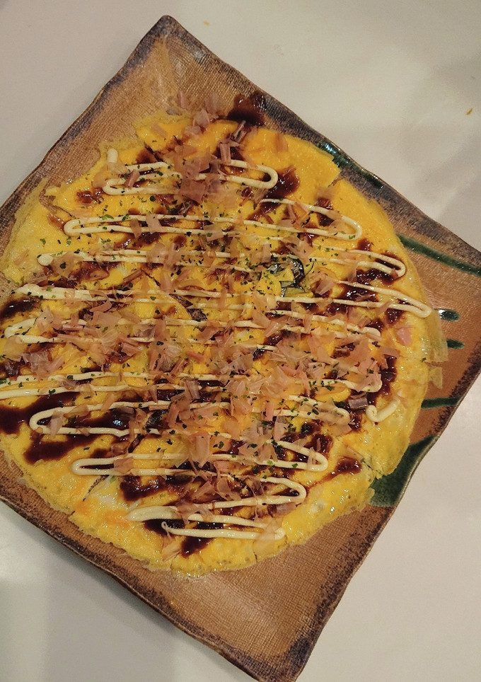 材料卵だけ★うちのお焼き-レシピのメイン写真