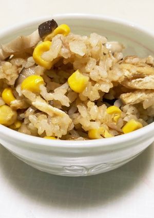 炊き込みご飯 ツナコーン編-レシピのメイン写真