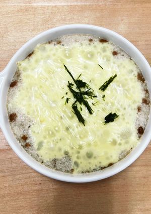 混ぜて焼くだけ！納豆グラタン！-レシピのメイン写真