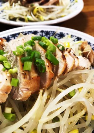 ほったらかしで☆ポン酢鶏胸ハム-レシピのメイン写真
