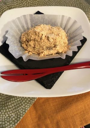 甘納豆入り塩きな粉おはぎ-レシピのメイン写真