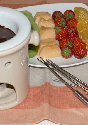 チョコレートオレンジフォンデュ-レシピのメイン写真