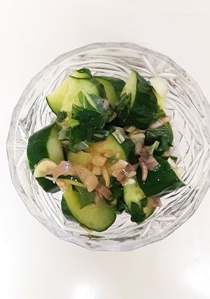きゅうりのミョウガと大葉ポン酢和え-レシピのメイン写真