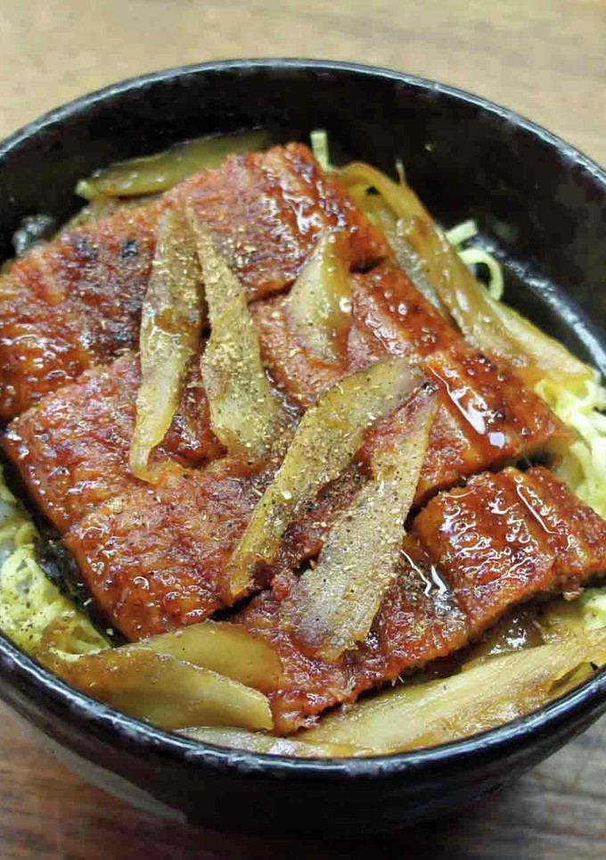 牛蒡のかさまし鰻丼-レシピのメイン写真