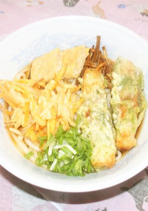 【つめたい麺】4種の具のぶっかけうどん-レシピのメイン写真