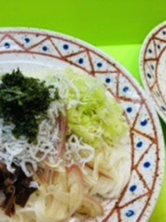 *冷たいしらすそうめん*-レシピのメイン写真