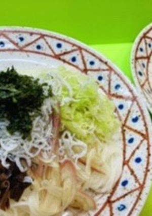 *冷たいしらすそうめん*-レシピのメイン写真