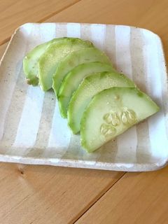 摘果メロンの糠漬け-レシピのメイン写真