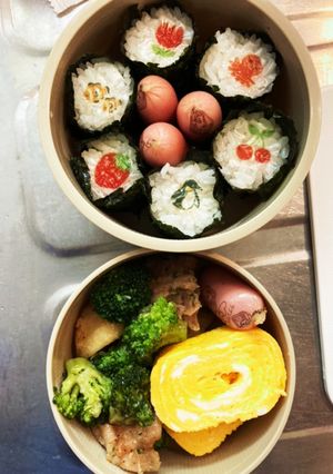 キャラ駆使弁当-レシピのメイン写真