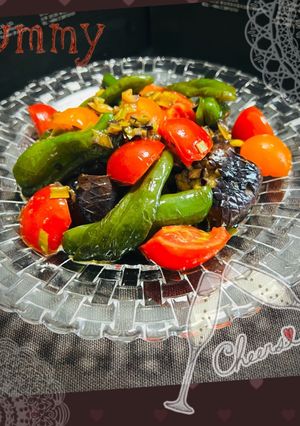 ワンパンde茄子&ピーマンの南蛮漬け♪-レシピのメイン写真