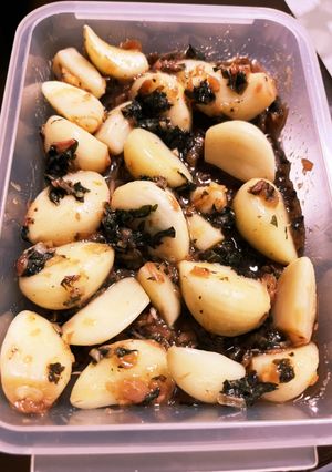 梅しそ醤油ニンニク-レシピのメイン写真