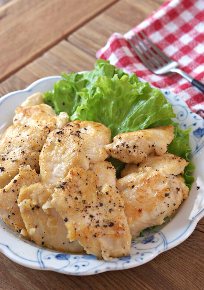鶏むね肉のオイマヨ焼き【下味冷凍】-レシピのメイン写真