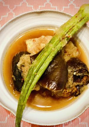 茄子と厚揚げの時雨煮-レシピのメイン写真
