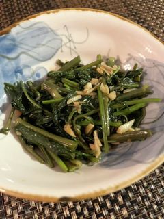 【超簡単】空芯菜のオイスターソース炒め-レシピのメイン写真