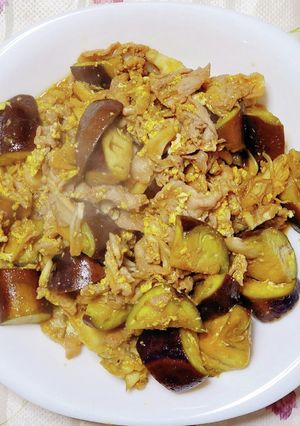 豚こま肉と茄子のオイスターソース炒め-レシピのメイン写真