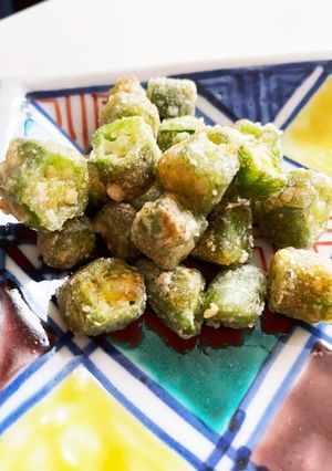 止まらない！オクラのコロコロ揚げ-レシピのメイン写真