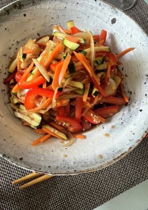 野菜たっぷり！鶏胸肉の甘酢漬け-レシピのメイン写真