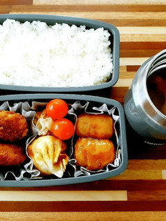 中学生男子お弁当22年7月20日-レシピのメイン写真