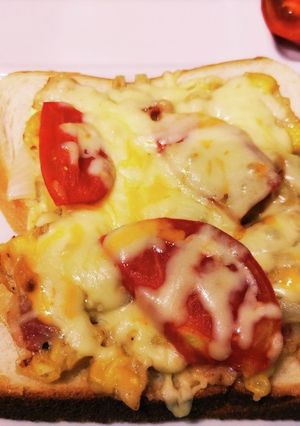 ベーコンとコーンのグラタントースト-レシピのメイン写真