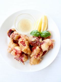おつまみに【タコのエスニック風唐揚げ】-レシピのメイン写真