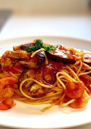 市販のソースにちょい足しスパゲティ-レシピのメイン写真