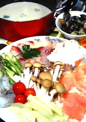 白の鍋~フレンチ!?鍋~-レシピのメイン写真