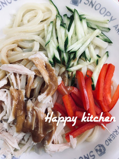 胡麻だれうどん-レシピのメイン写真